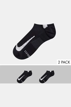 Nike 2 pack unisex no-show socks in