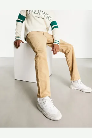 Lee West relaxed fit corduroy jeans in sand