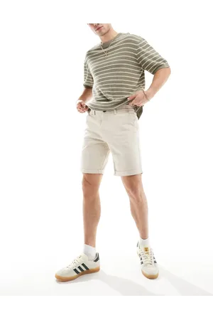JACK & JONES Chino shorts in off white