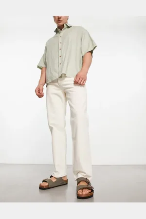 Dr Denim Dash regular straight fit jeans in ecru