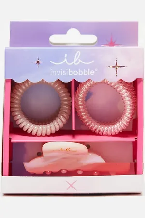 invisibobble CloudPop Spiral & Clip Gift Set