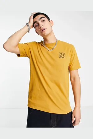 HUGO BOSS HUGO Daiman chest logo t-shirt in copper