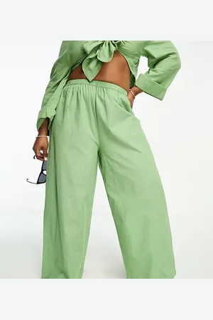 Esmée Esmee Plus beach trouser in sage
