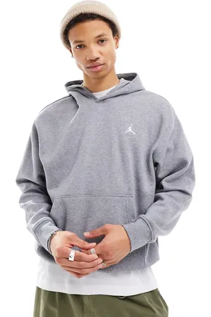 Jordan Flight Essential mini logo fleece hoodie in