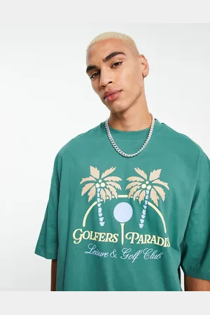 ASOS Oversized t-shirt in with golf vacation front print