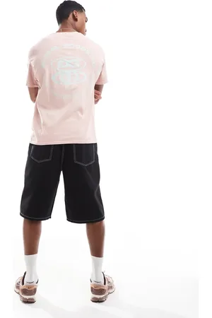 ASOS Oversized t-shirt in washed with back print