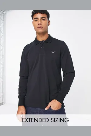 GANT Original icon logo long sleeve pique polo in