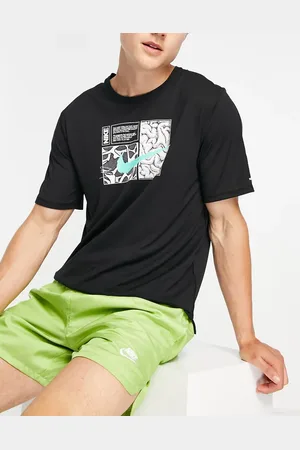 Nike DYE Miler Dri-FIT graphic t-shirt in