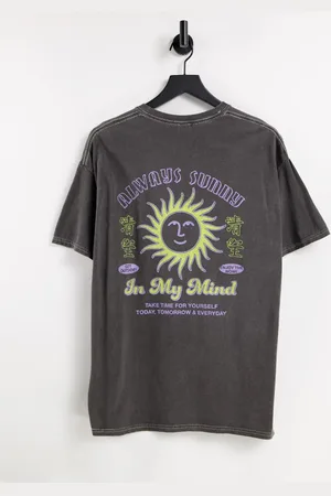 New Look Oversized t-shirt with back print in