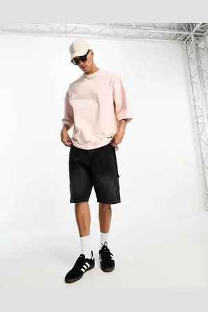 Dr Denim Curtis small logo oversized t-shirt with logo back print in