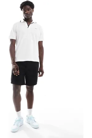 GANT Logo tipping collar polo in