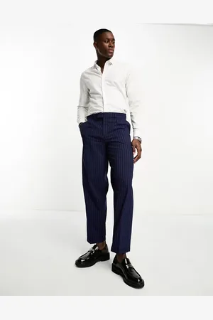 New Look Relaxed pleat smart trousers in