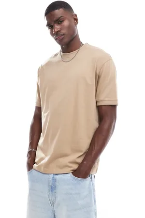 ASOS Relaxed t-shirt in khaki