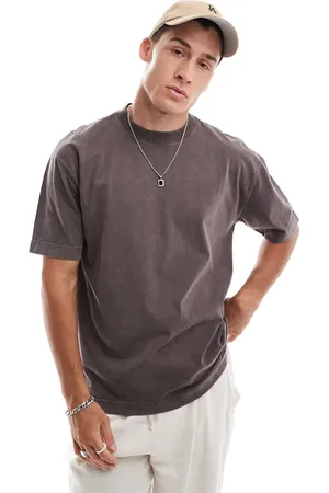 Hollister Heavyweight boxy fit washed t-shirt in