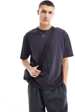 ASOS Essential oversized t-shirt in charcoal