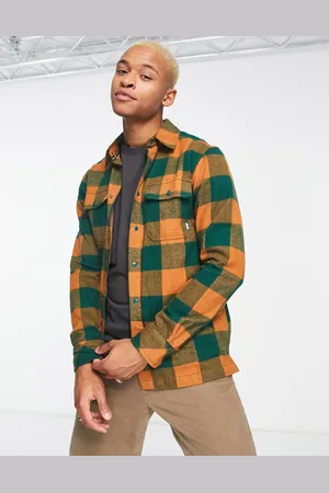 Kavu Northlake shirt in and green check