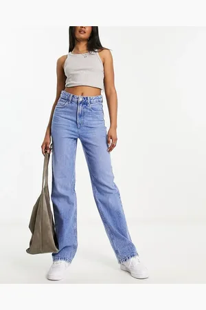 ASOS Comfort stretch straight leg jean in bright mid