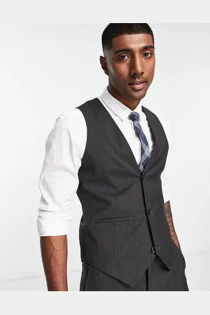 Bolongaro Plain super skinny waistcoat in