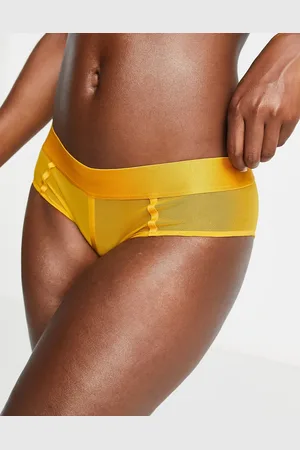 DKNY Intimates sheers hipster brief in gold