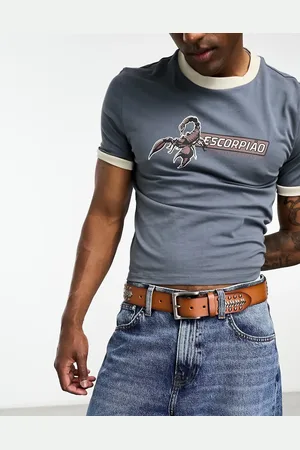 ASOS Woven stud western belt in