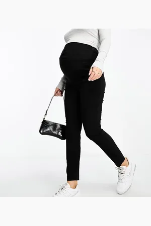 ASOS ASOS DESIGN Maternity tailored high waist skinny trousers in