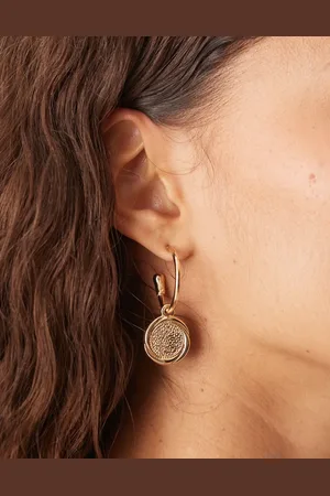 Accessorize Coin hoop earrings in