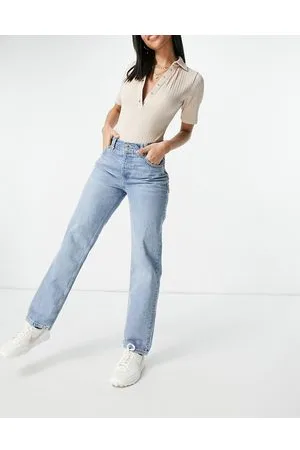 ASOS Straight leg jeans in lightwash