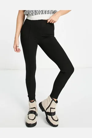 River Island High rise elasticated waist leggings in