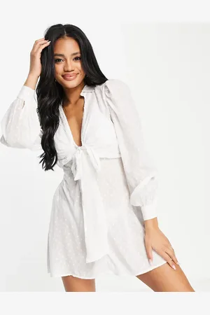 ASOS Dobby mini beach dress in