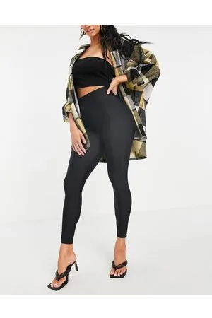 ASOS Hourglass legging with high waist in matte sheen in