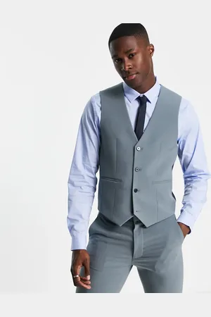 ASOS Super skinny suit waistcoat in muted