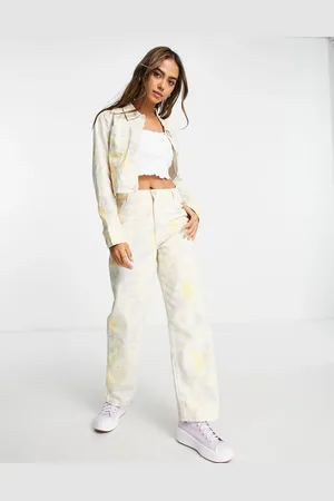 Monki Pastel tie dye co-ord trousers