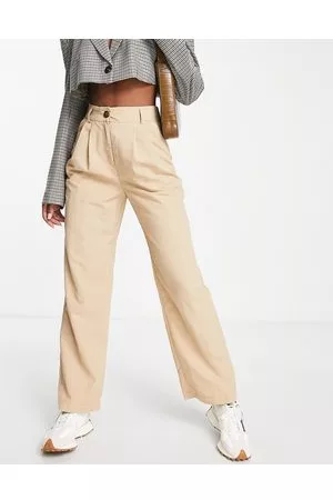 Topshop on sale khaki trousers