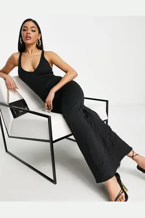 Public Desire Double layer slinky racerback maxi dress in