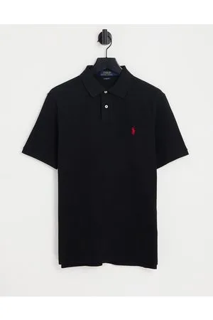 Ralph Lauren Pima cotton slim fit t-shirt in with multi pony logo