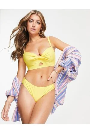 Pour Moi Sunshine bikini top in