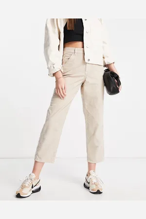 Whistles Utility cord cargo jeans in ivory