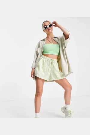 ASOS ASOS DESIGN Petite ultimate bandeau with skinny straps in bright