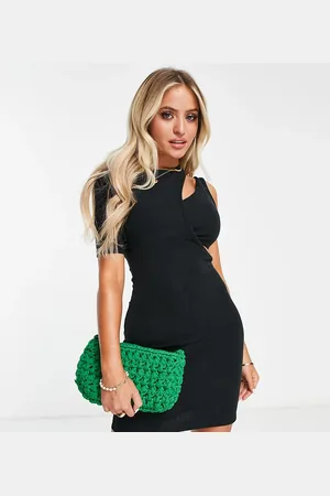 River Island Cut out detail mini dress in
