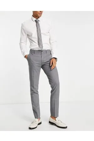 Jack  Jones Premium Relaxed Fit Suit Trousers in Natural for Men  Lyst  Australia