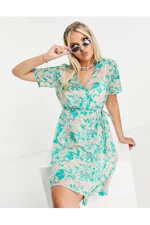 Fire & Glory Alana wrap dress in