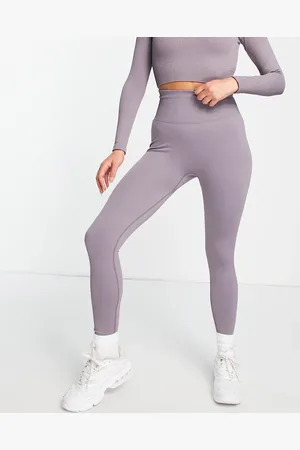 Love & Other Things Seamless high waisted leggings in light marl