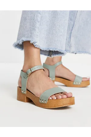 Heeled discount clog sandals