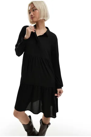 JDY Mini smock dress in