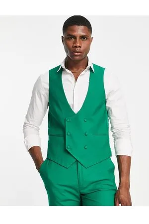 Double breasted 2024 scoop waistcoat