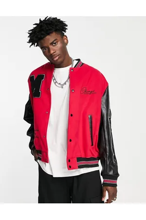 Varsity Jackets & Overshirts in the color pink for Men on sale