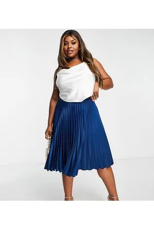 Plus size midi outlet skirt 7xl