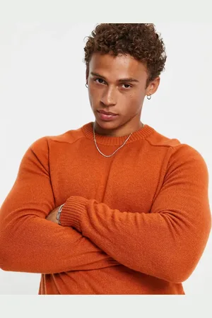 SELECTED Wool crew neck jumper in