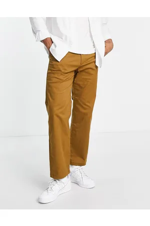SELECTED Loose fit chinos in camel