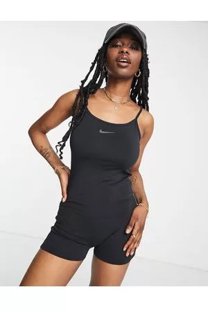 Nike Women Jumpsuits - Swoosh tape unitard in